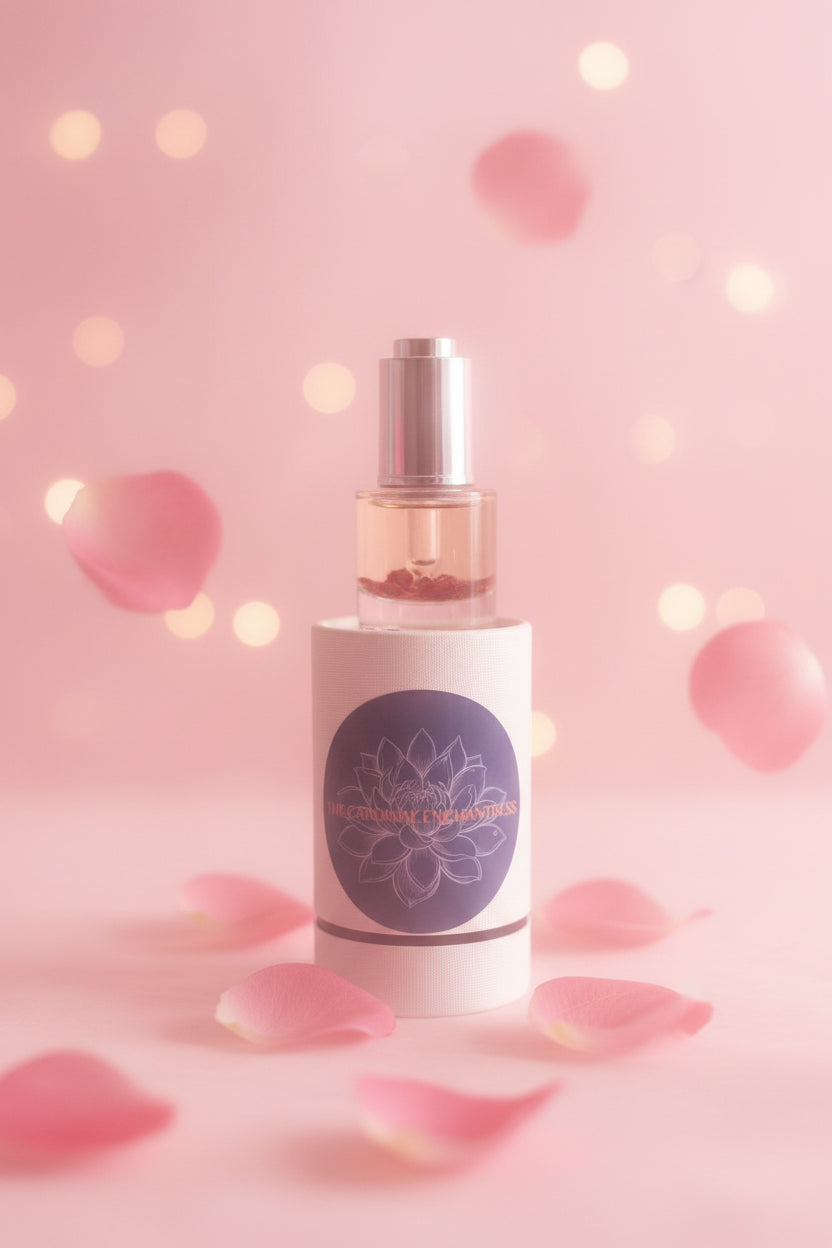 Self Love conjure oil for healing trauma, attracting self-worth and unlocking abundance