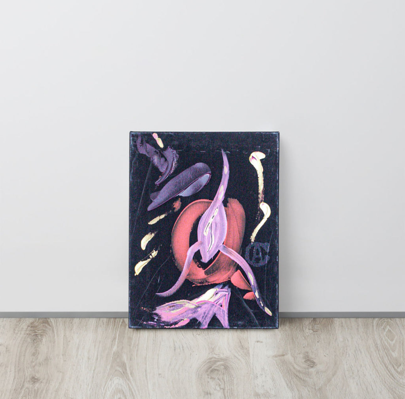 YONIVERSE original intuitive spiritual painting - abstract feminine divine art