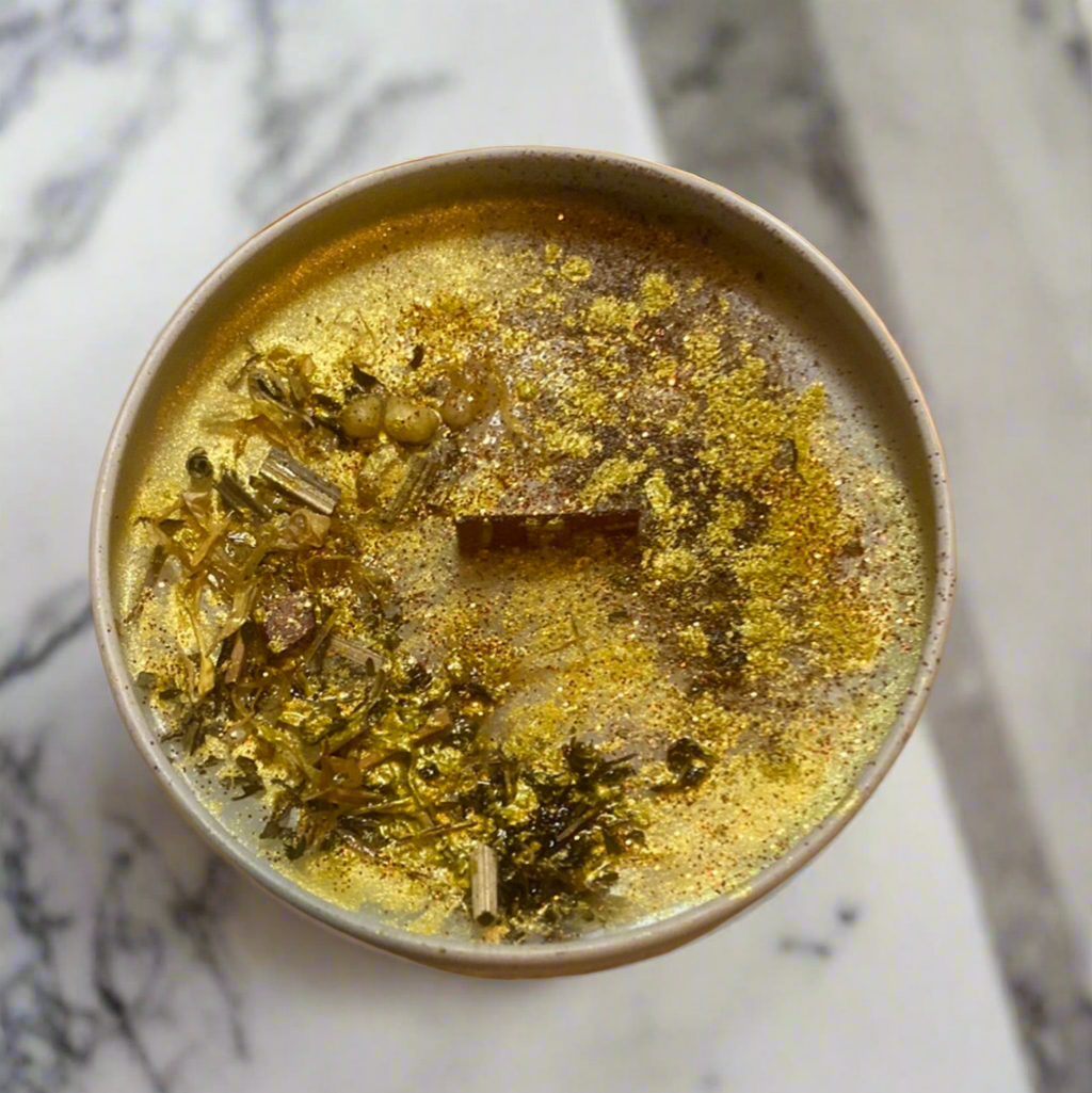 Sol conjure candle - solar power candle for confidence, visibility, and radiant personal presence
