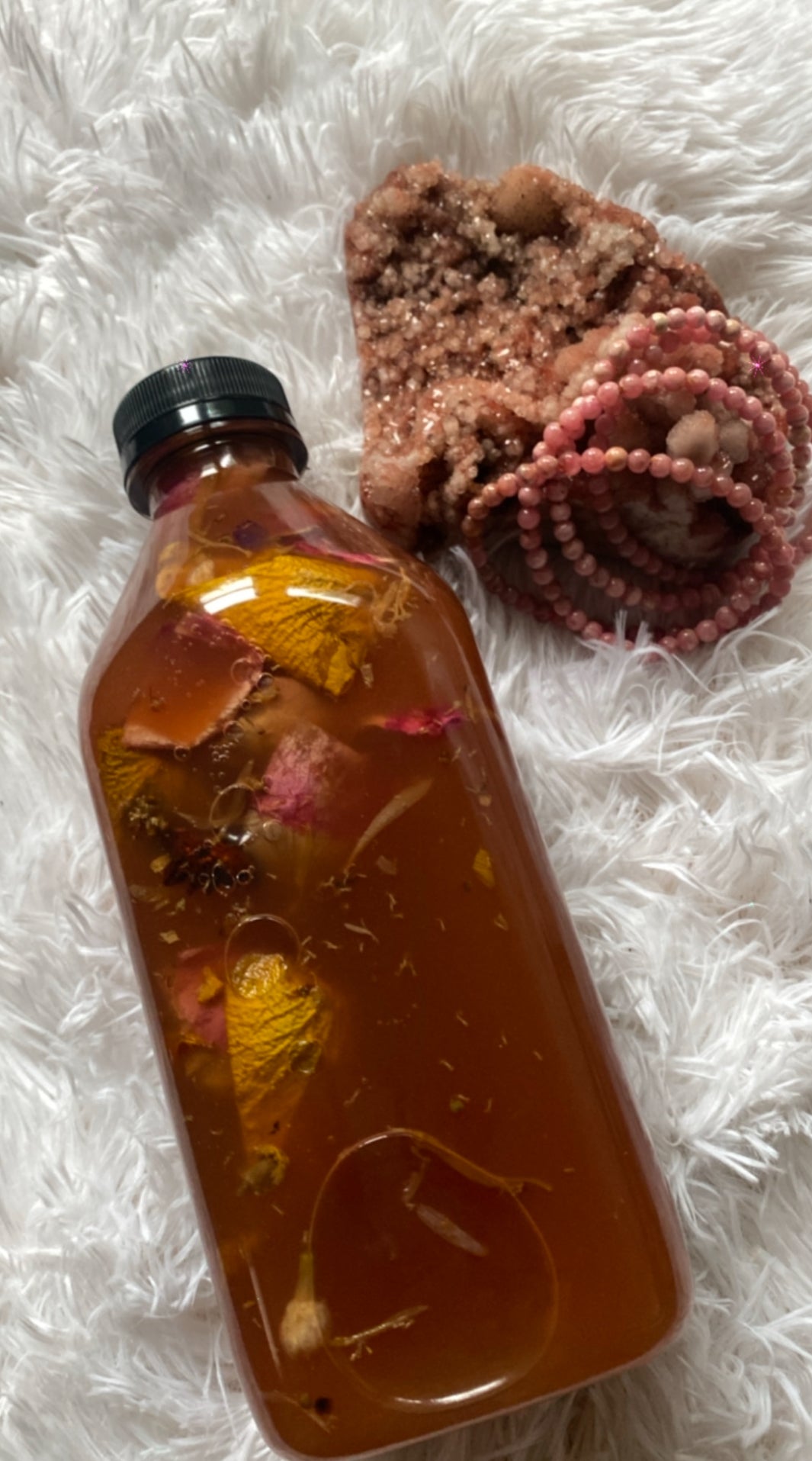 32oz ritual bath for spiritual cleanse, money drawing, magnetism, and solar energy by The Cardinal Enchantress