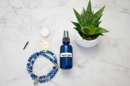 Limpia Agua spiritual cleansing and protection mist for aura, space, and energy field purification