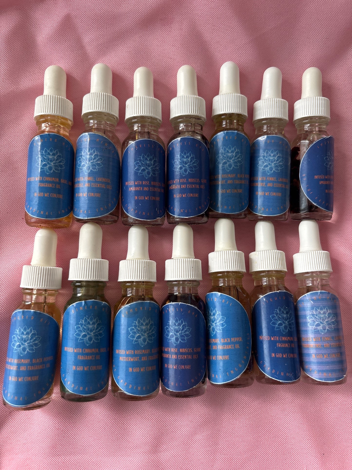 Clearence oils|manifestation|Intention oils |Empress |Liquid Luck|Ease thy mental|DINERO |Dinero  x Freda |