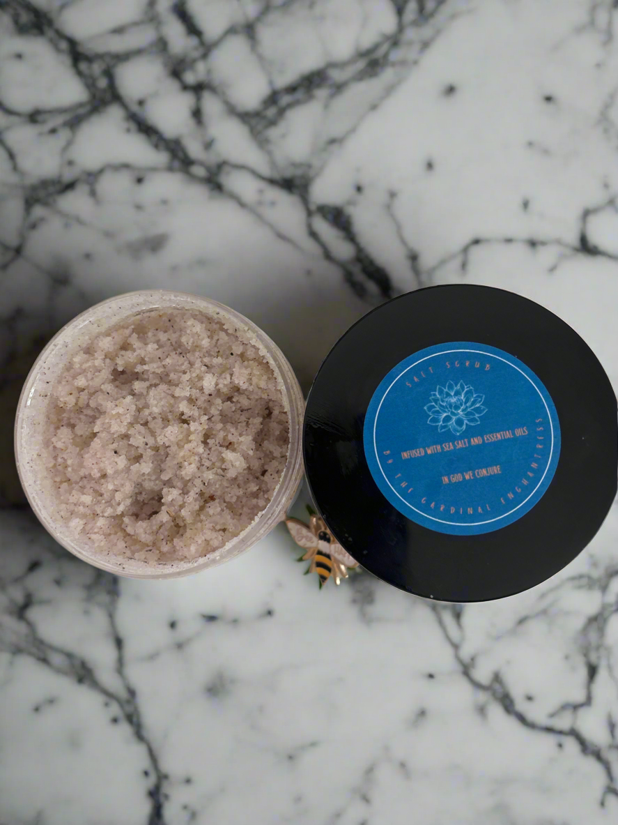 Celestial Cleanse – Aura & Body Ritual Salt Scrub | Luxury Spiritual Self-Care